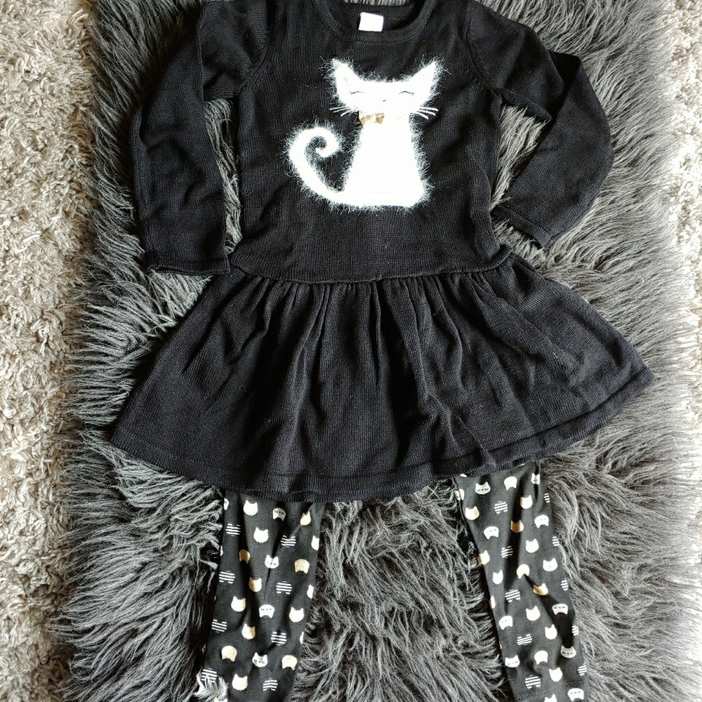 Brand new Gymboree kitty cat outfit